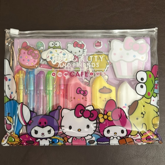 Sanrio Hello Kitty & Friends 22-piece Kawaii Stationary Set Cute School Supplies - Picture 5 of 7